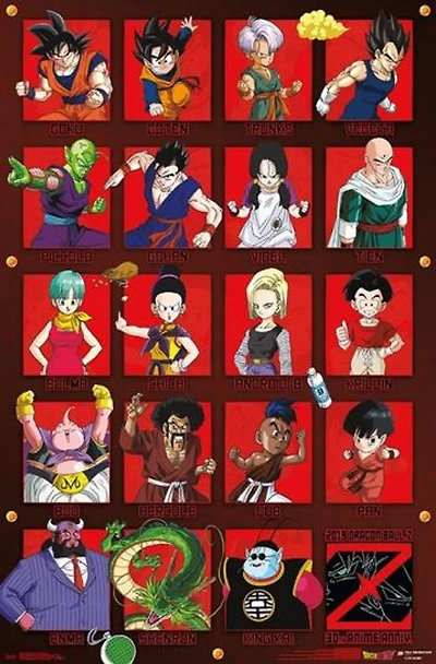 Dragon Ball Z Anniversary 2019 Anime Poster