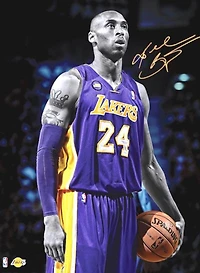 Kobe Signature Sports Poster