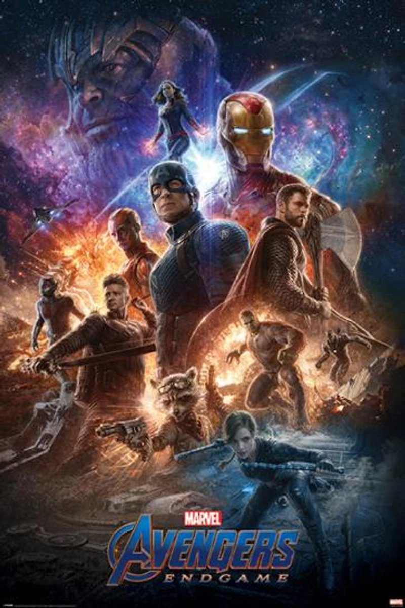 Avengers Endgame "From the Ashes" Movie Poster