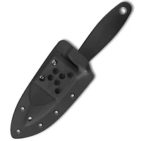 Spyderco Nightstick Fixed Blade Knife Black G-10 [4.14" Satin S30V] FB47GP