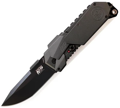 M&P M.A.G.I.C. Drop Point Linerlock A/O Pocket Knife Smith & Wesson