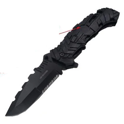 USMC Black Rescue AO Pocket Knife