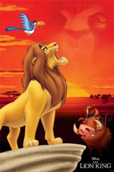Lion King Pride Rock Movie & TV Poster