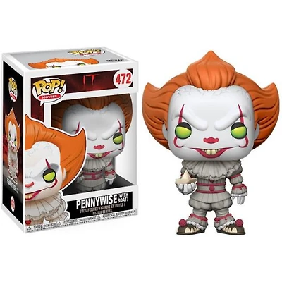 Pop! IT Pennywise w/ Boat #472 Vinyl Figure