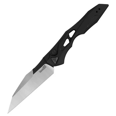 Kershaw Launch 13 Automatic Knife Black Aluminum [ 3.50" Plain Two-Tone ] Wharncliffe K7650