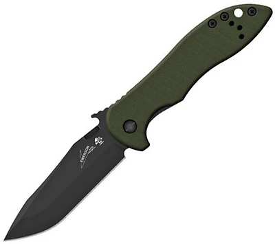 Kershaw CQC-5K Manual Knife Green G-10 [ 3.00" Plain Black ] Clip Point 6074OLBLK