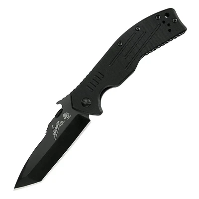 Kershaw CQC-8K Manual Knife Black G-10 [ 3.50" Plain Black ] Tanto 6044TBLK