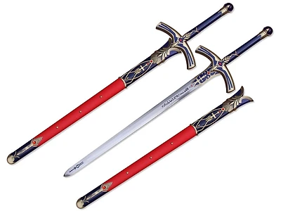 Fate Stay Night Anime Fantasy Sword (Gold/Blue) [Full Size]