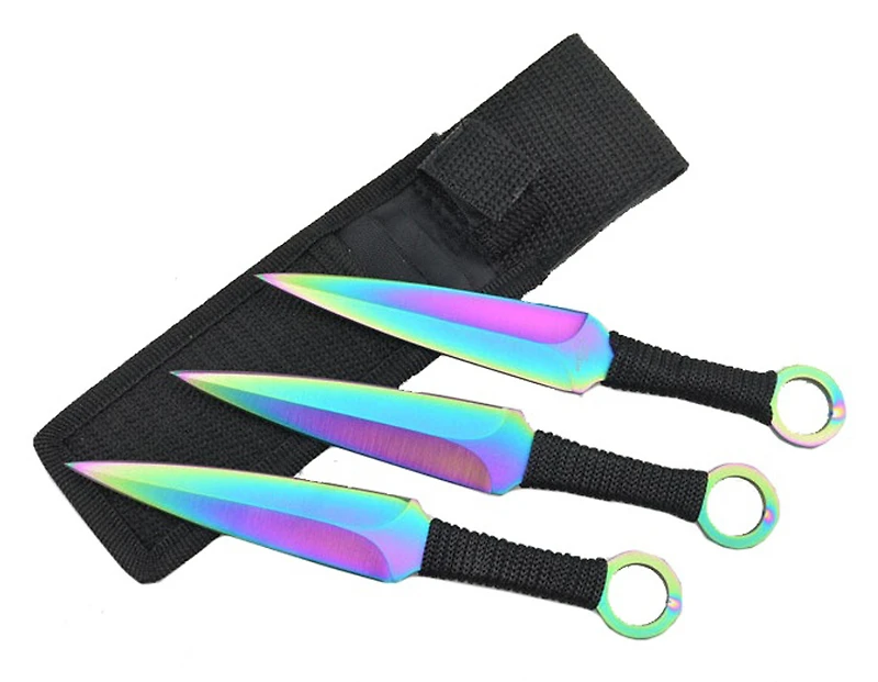 RW Kunai Throwing Knife 3pc Set 6.5"