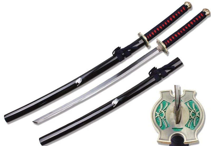 Fairy Tail Erza Scarlet's Demon Blade Crimson Sakura Katana