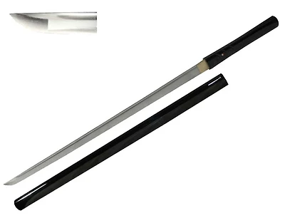 Black Zatoichi Hand Forge Samurai Sword 40" MUSHA 1045 Steel