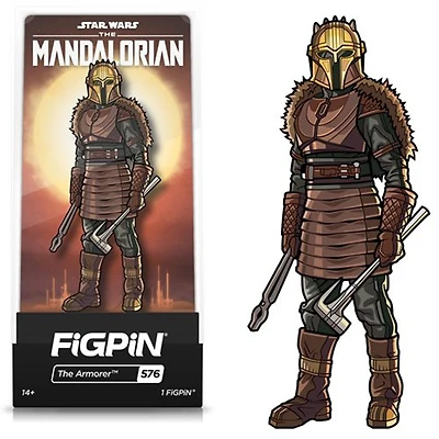 The Mandalorian Armorer FiGPiN #576 Enamel Pin
