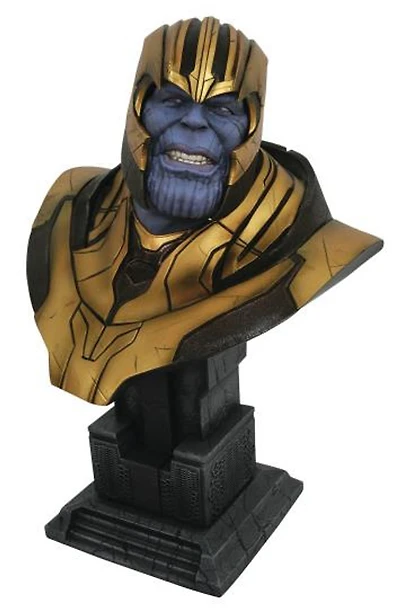 LEGENDS IN 3D THANOS MARVEL "AVENGERS 4" 1/2 SCALE BUST