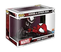 Funko POP PX - SPIDER-MAN VS VENOM METALLIC "COMIC MOMENT" MARVEL [625]