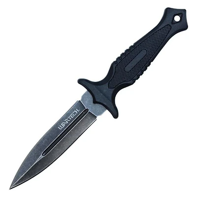9” Wartech Dagger Double Edge Fixed Blade (STONEWASH)
