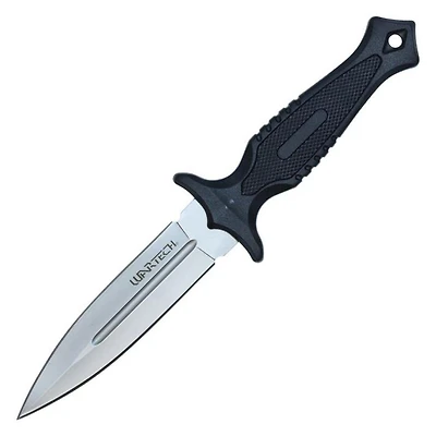 9” Wartech Dagger Double Edge Fixed Blade (SILVER)