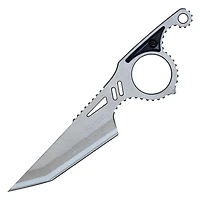 7” Wartech Tanto Fixed Blade Hole Grip