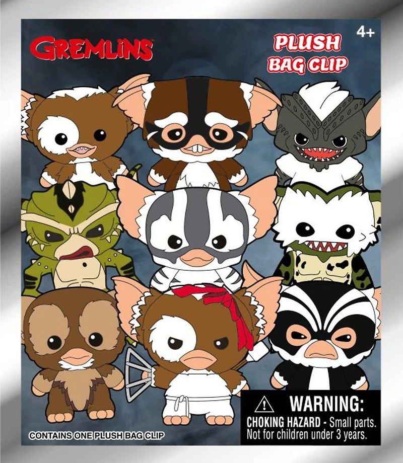 Gremlins  3D Foam Bag Clip [1 Random Bag]
