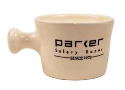 Parker - Ivory Stoneware Apothecary (Shave Mug)
