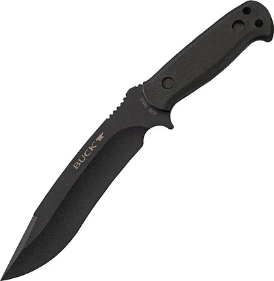 Buck Reaper Fixed Blade Knife Black Polymer [6.75" Plain Black] Drop Point BU620BKS