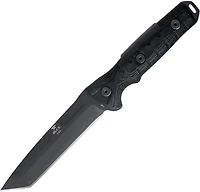 Buck GCK Tanto Black Fixed Blade Knife Gray G-10 [5.50" Plain Gray] Tanto BU893BKS