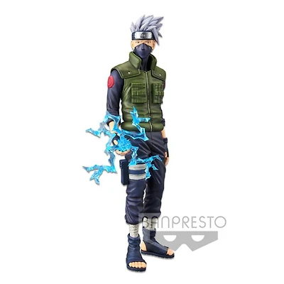 Naruto Shippuden Hatake Kakashi Grandista nero Banpresto Statue