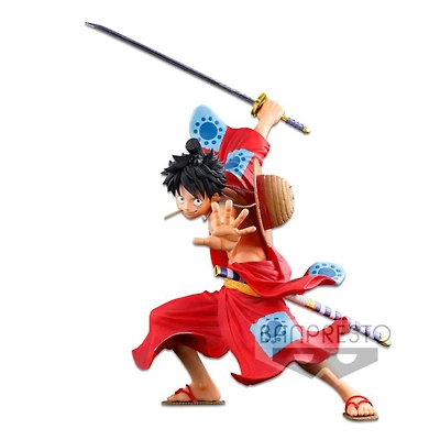 One Piece Monkey D. Luffy Colosseum 3 Super Master Stars Banpresto Statue