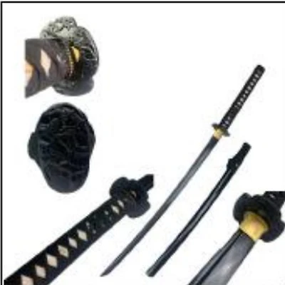 Black Damascus Hand Forge Samurai Sword 40"