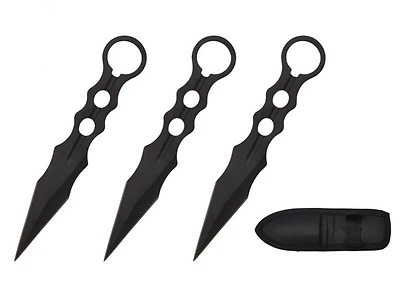 Tactical Throwing Knife 3pc Set (7.5