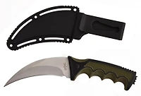Stec 9" Karambit Hunting Knife (Silver)
