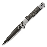 Benchmade AUTO Fact Pocket Knife Axis Lock Aluminum/Carbon Fiber [4.00" Black S90V] 4170BK