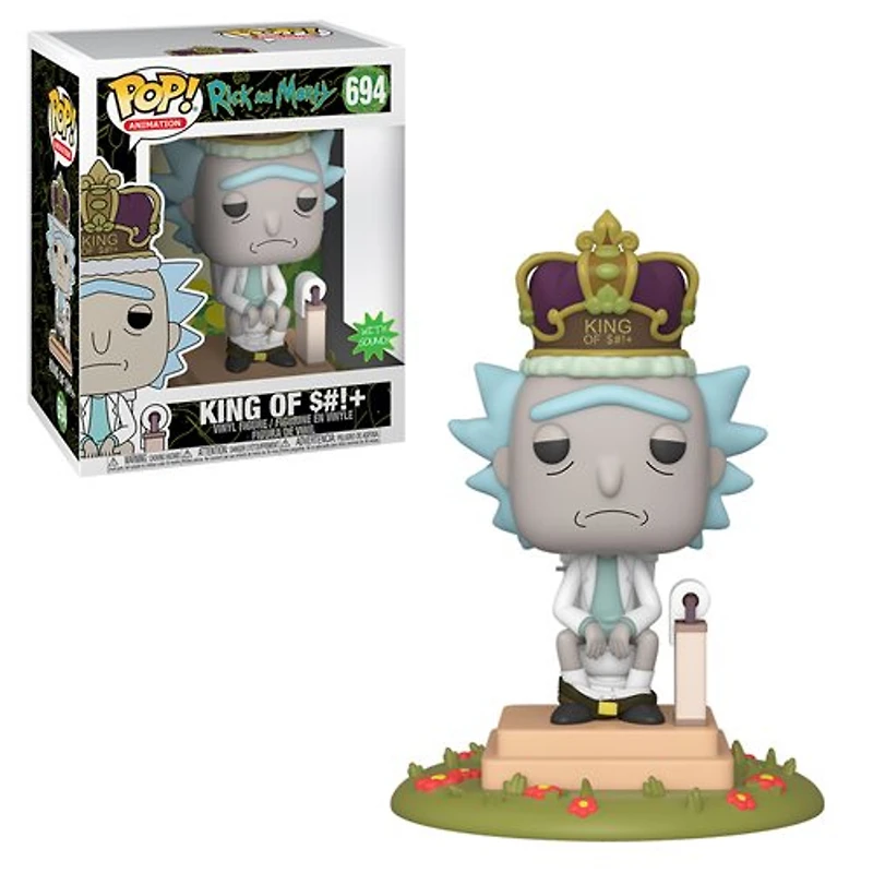 Pop! Rick and Morty King of S#!+ #694 Vinyl Figure
