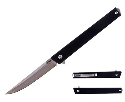 Stec Slim G-10 Flipper Pocket Knife