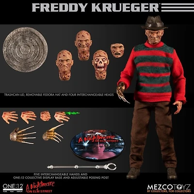 One: 12 - Freddy Krueger (1984) "A Nightmare on Elm Street" (Action Figure)
