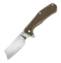 Gerber Asada Folding Knife Frame Lock Green Micarta [3.00" Stonewash Plain] 30-001812