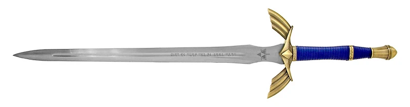 Legend of Zelda Master Sword Blue Handle (Full Tang)