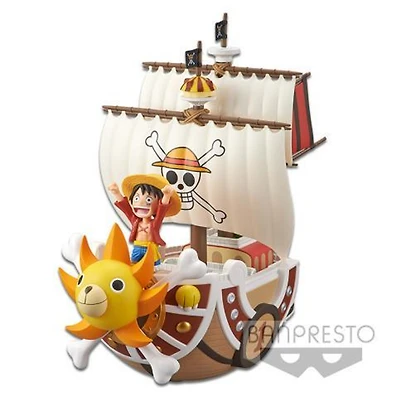 One Piece Luffy Ship Mega World Collectable Banpresto Statue