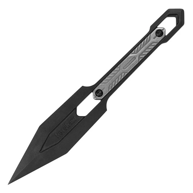 Kershaw Inverse Fixed Blade Knife Black GFN [2.6" plain GFN] 1397