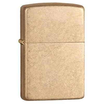 Zippo Tumbled Brass Lighter