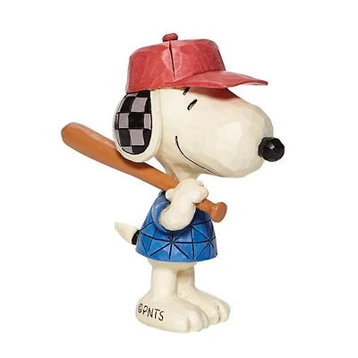 Disney Mini Snoopy Baseball Enesco Statue