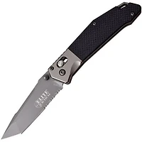 SAVIOR Black G-10 Elite Tactical Folding Knife (8Cr13MoV)