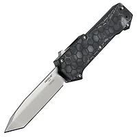Hogue Knives Compound OTF Automatic Knife Black G-10 [3.50" Stonewash CPM-S30V] 34029