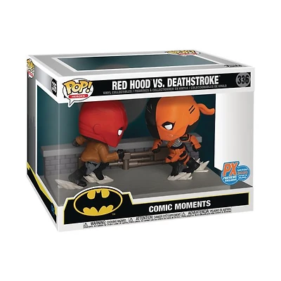 Pop! DC: Comic Moments  Red Hood vs. Deathstroke [SDCC 2020] #336 Vinyl Figure PX Previews Exclusive
