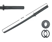 39" Polypropylene Katana w/ two tsuba Training Sword