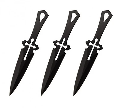 BK Medieval 3pc Throwing Knife Set (6.5")