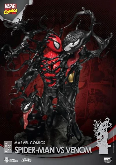 Spider-Man vs. Venom D-Stage PX Previews Exclusive Beast Kingdom Statue
