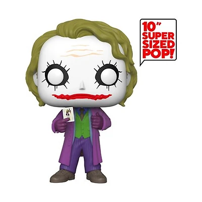 Pop! The Dark Knight Joker 10" Super-Sized #334 Vinyl Figure