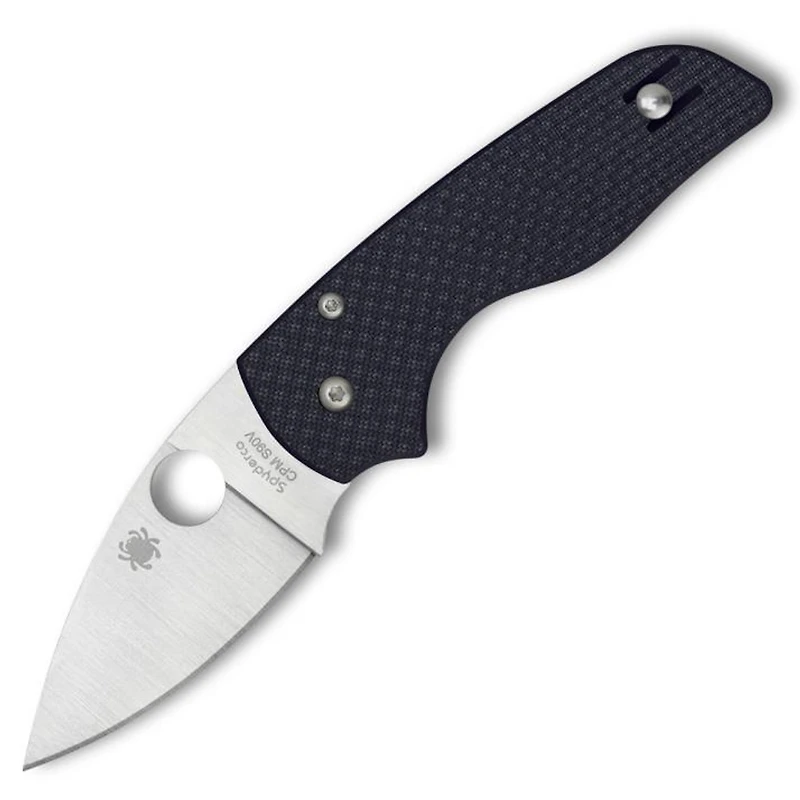 Spyderco Lil' Native Folding Knife (Sprint Run) Compression Lock Carbon Fiber [2.47" Satin CPM-S90V] C230CF90VP