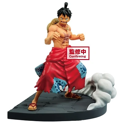 One Piece Monkey D. Luffy Log File Selection vol. 1 Banpresto Statue