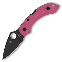 Spyderco Dragonfly 2 Folding Knife Lockback Pink FRN [2.30" Black S30V] C28FPPNS30VBK2